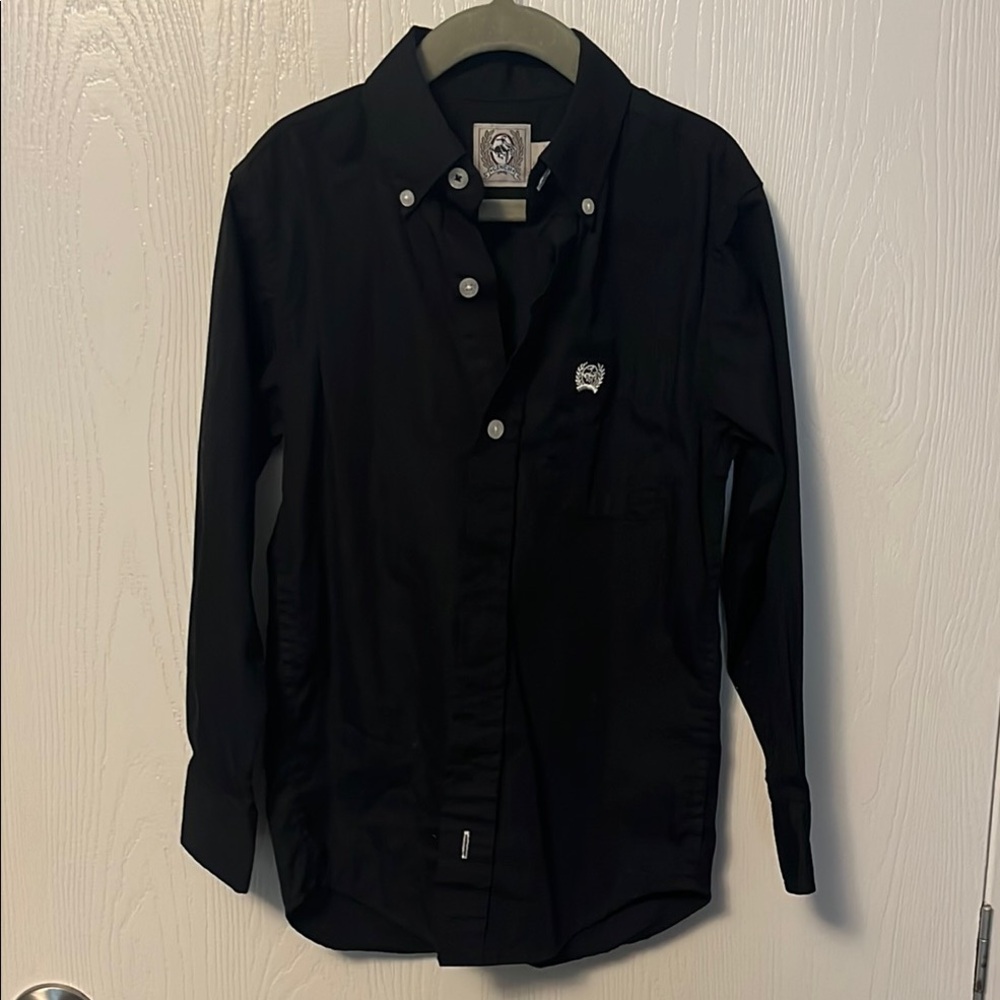 Black Button-Up Shirt